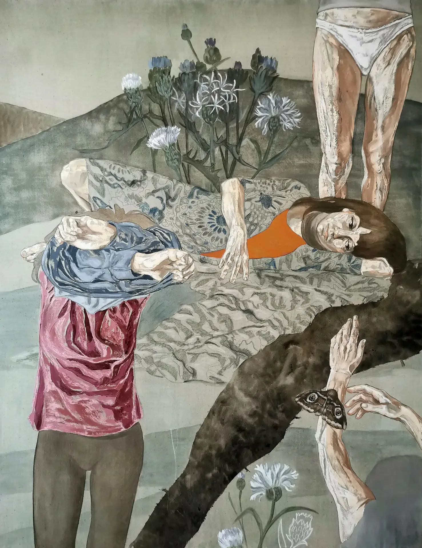 Elisa-Zadi2021-Le-tre-donne-inferno-cantoII-olio-su-tessuto-grezzo-cm-145×113-1-scaled.jpg